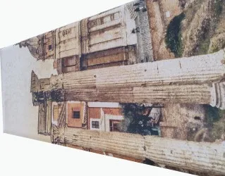 FORI IMPERIALI  | Carta da parati Roma [Particolari della stampa]